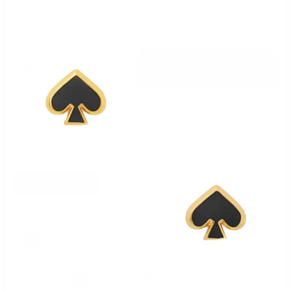 ♠️ kate spade ♠️ Everyday Signature Spade stud earrings NWT - Picture 2 of 8